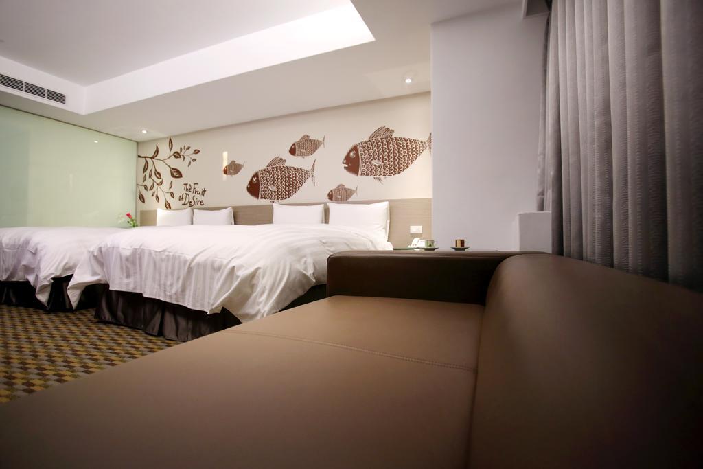 Chiayi Look Hotel Bagian luar foto