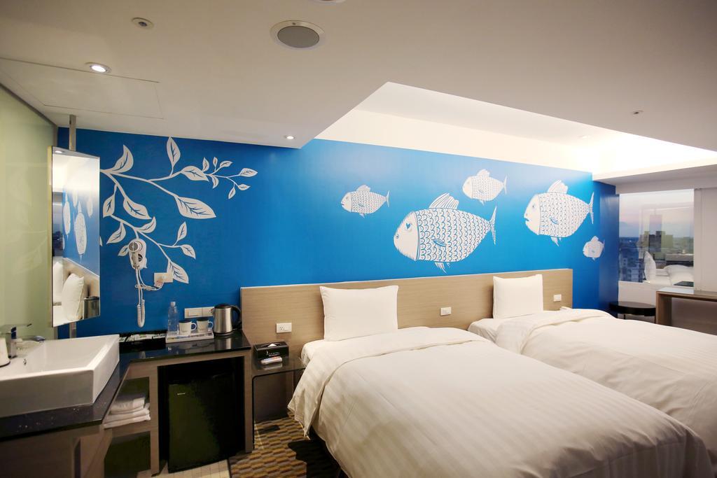 Chiayi Look Hotel Bagian luar foto