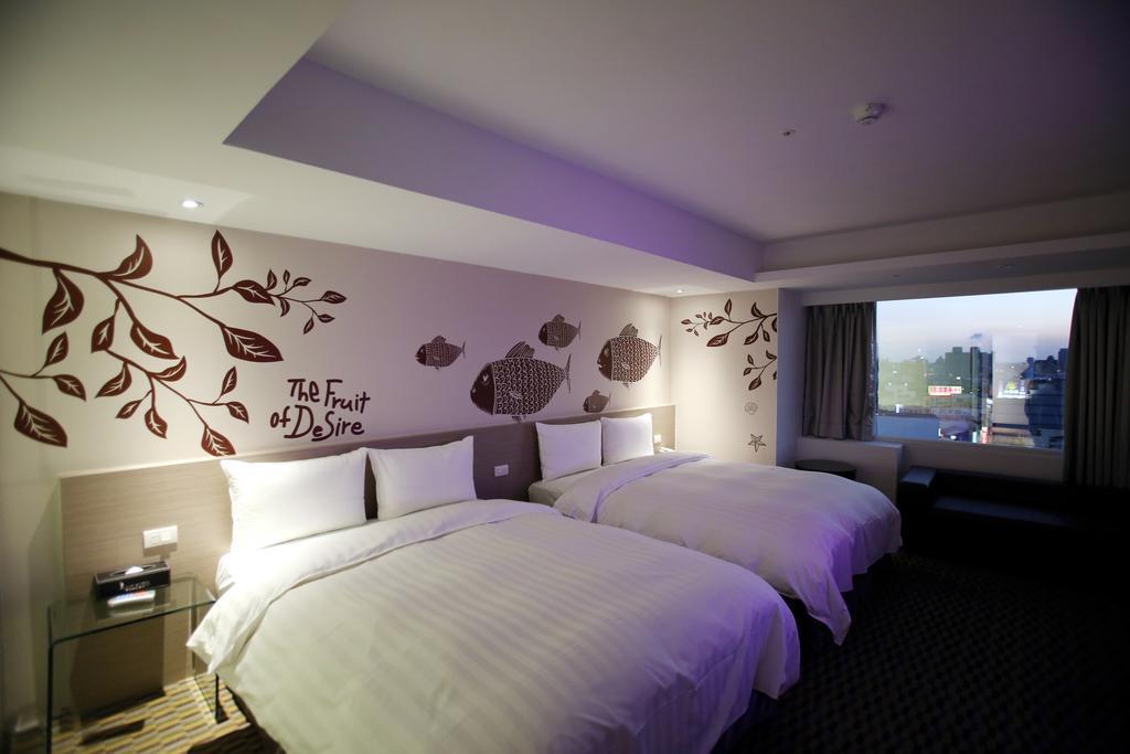 Chiayi Look Hotel Bagian luar foto