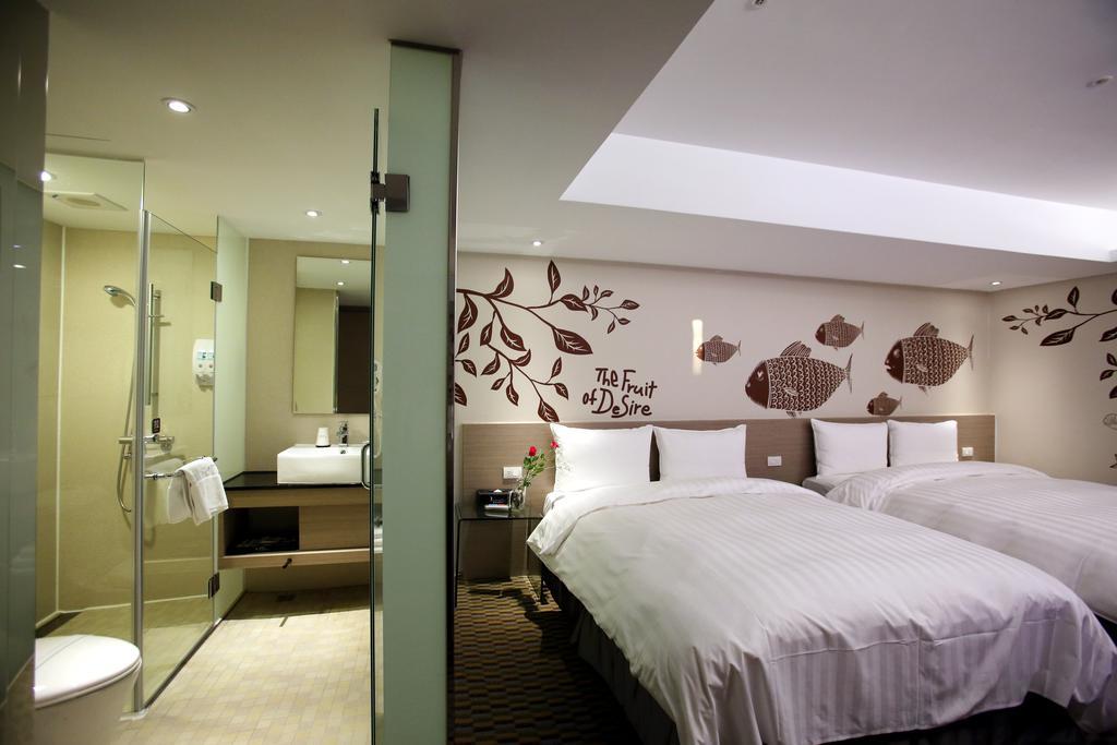 Chiayi Look Hotel Bagian luar foto